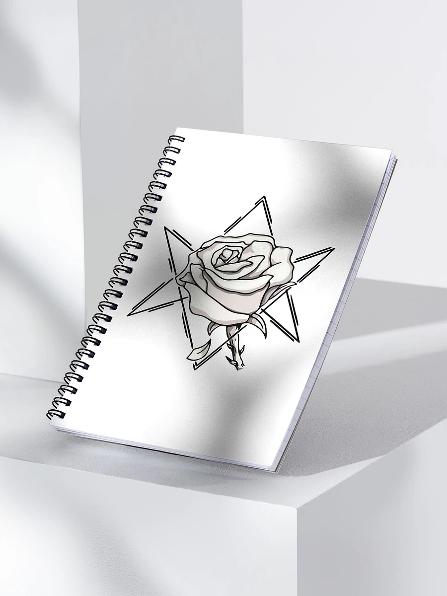 Trivia Rose Spiral Notebook product image (4)