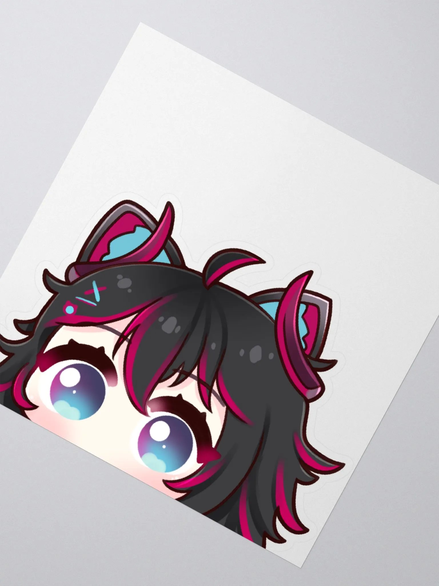 AikoComma Peek Sticker product image (6)