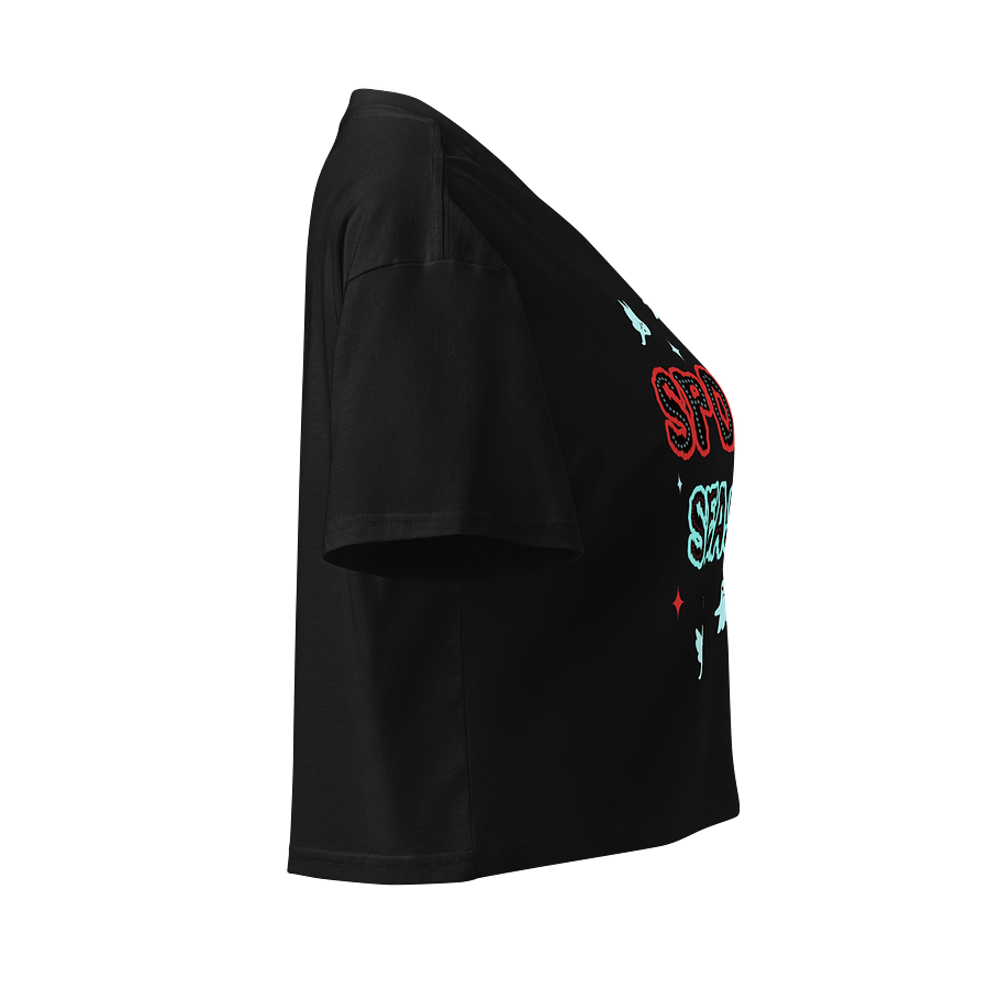 Spooky Season Ghost Crop Top product image (6)