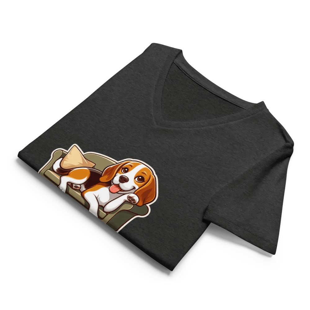 Work Hard - Beagle Sofa - V-neck product image (35)