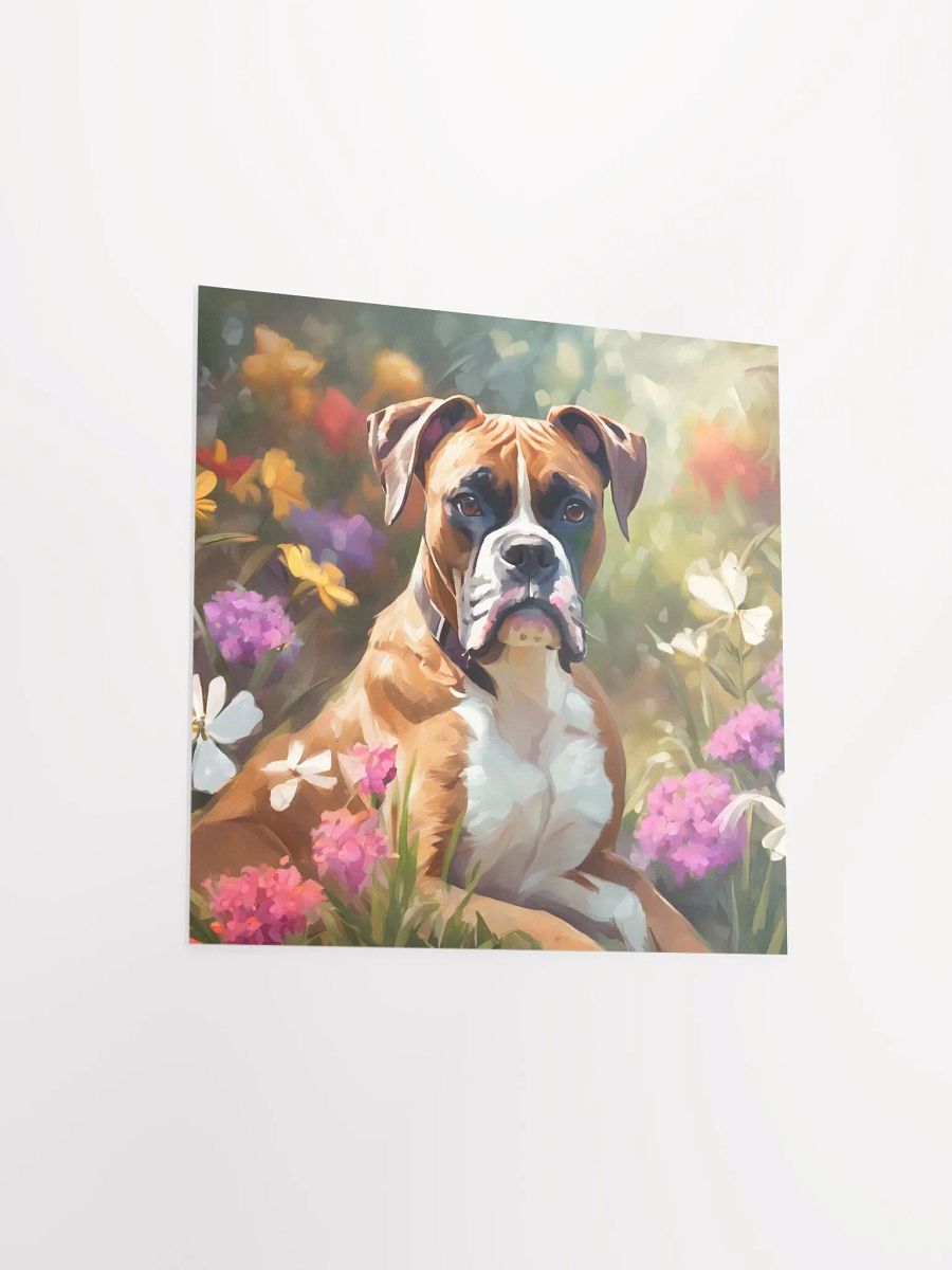 Square Boxer Dog Poster product image (12)