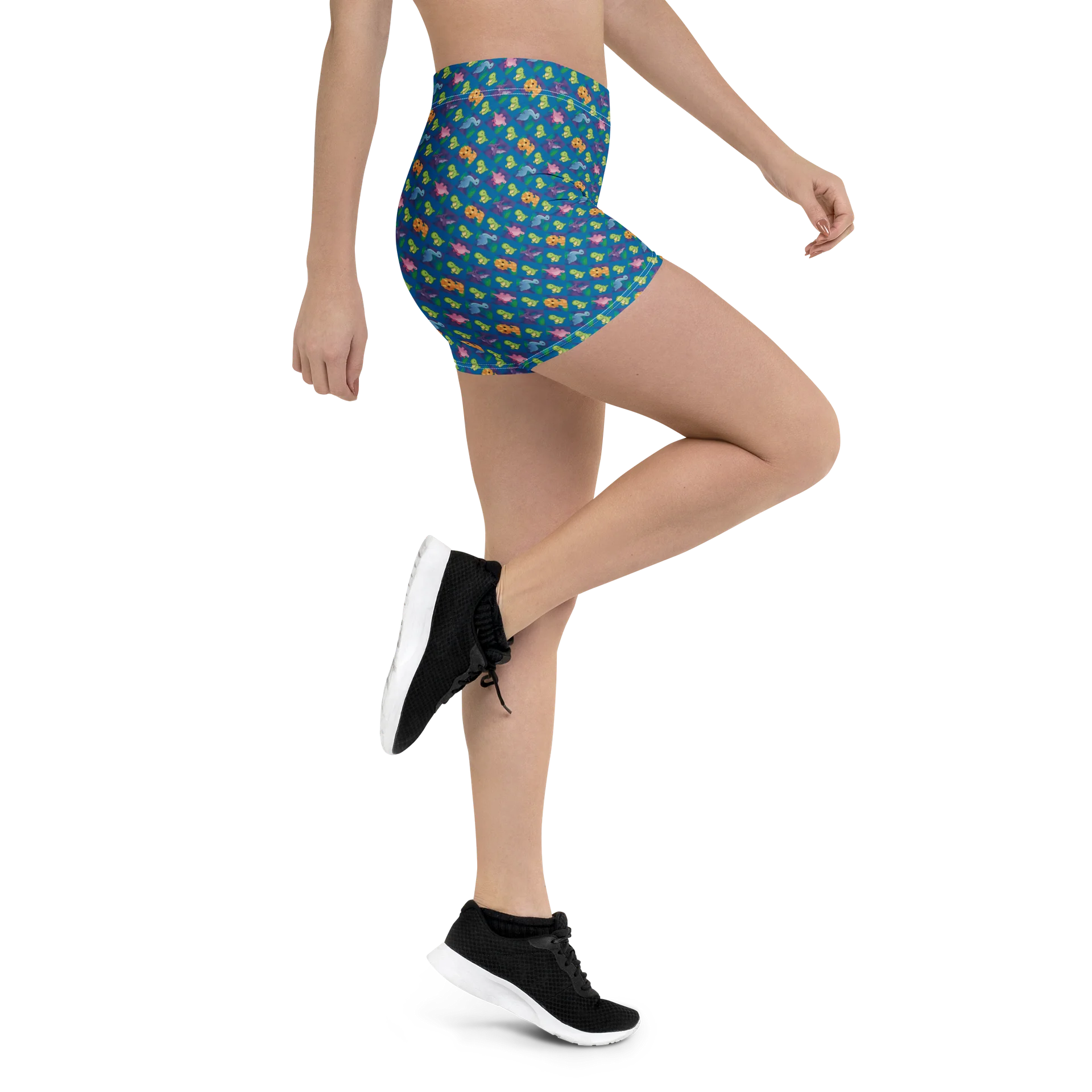 Symmetric Dino All-Over Print Shorts product image (4)