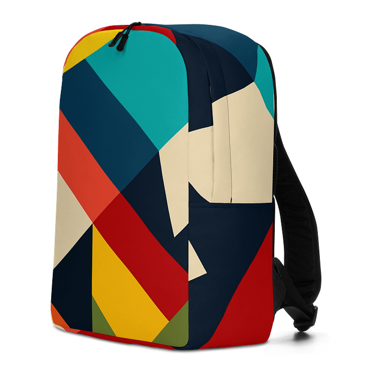 Vibrant Geometric Abstract Backpack product image (2)