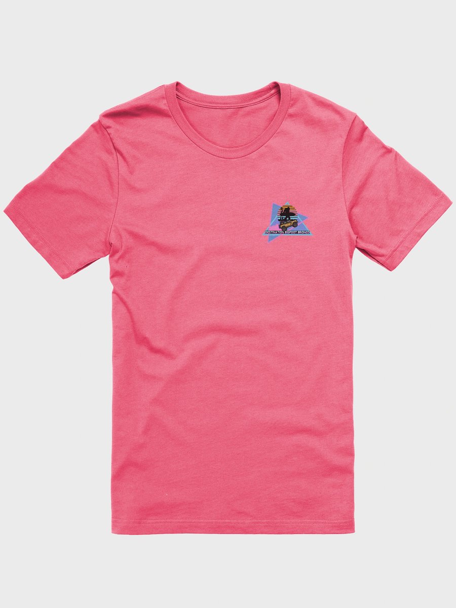 JC Edition Destination Bigfoot Bronco Retro-Inspired T-Shirt (Pink) product image (1)