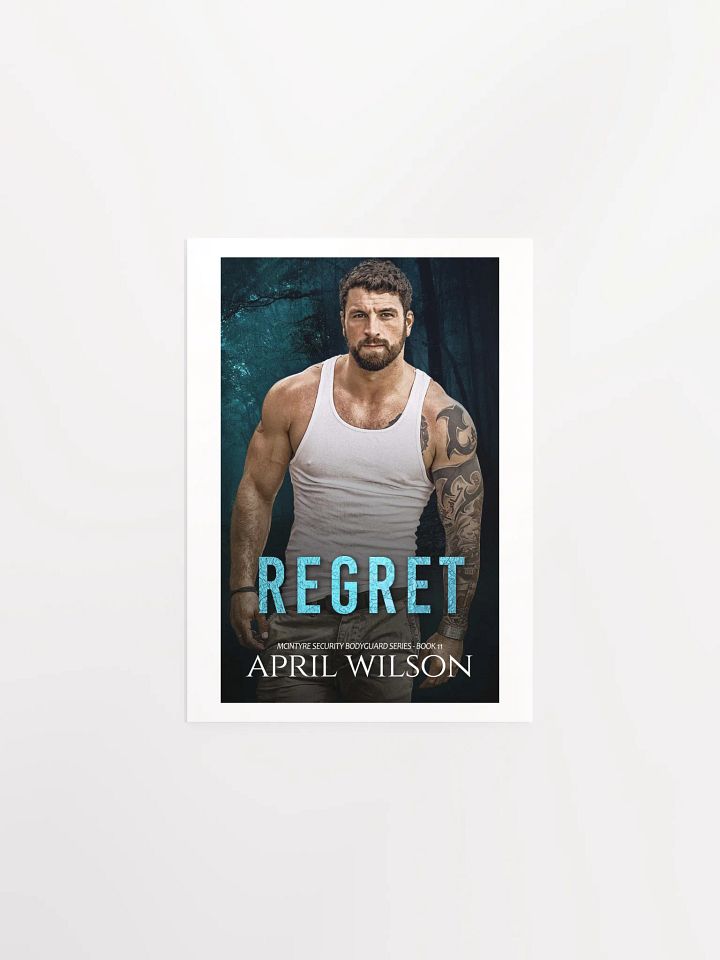 Poster - Regret book cover product image (1)