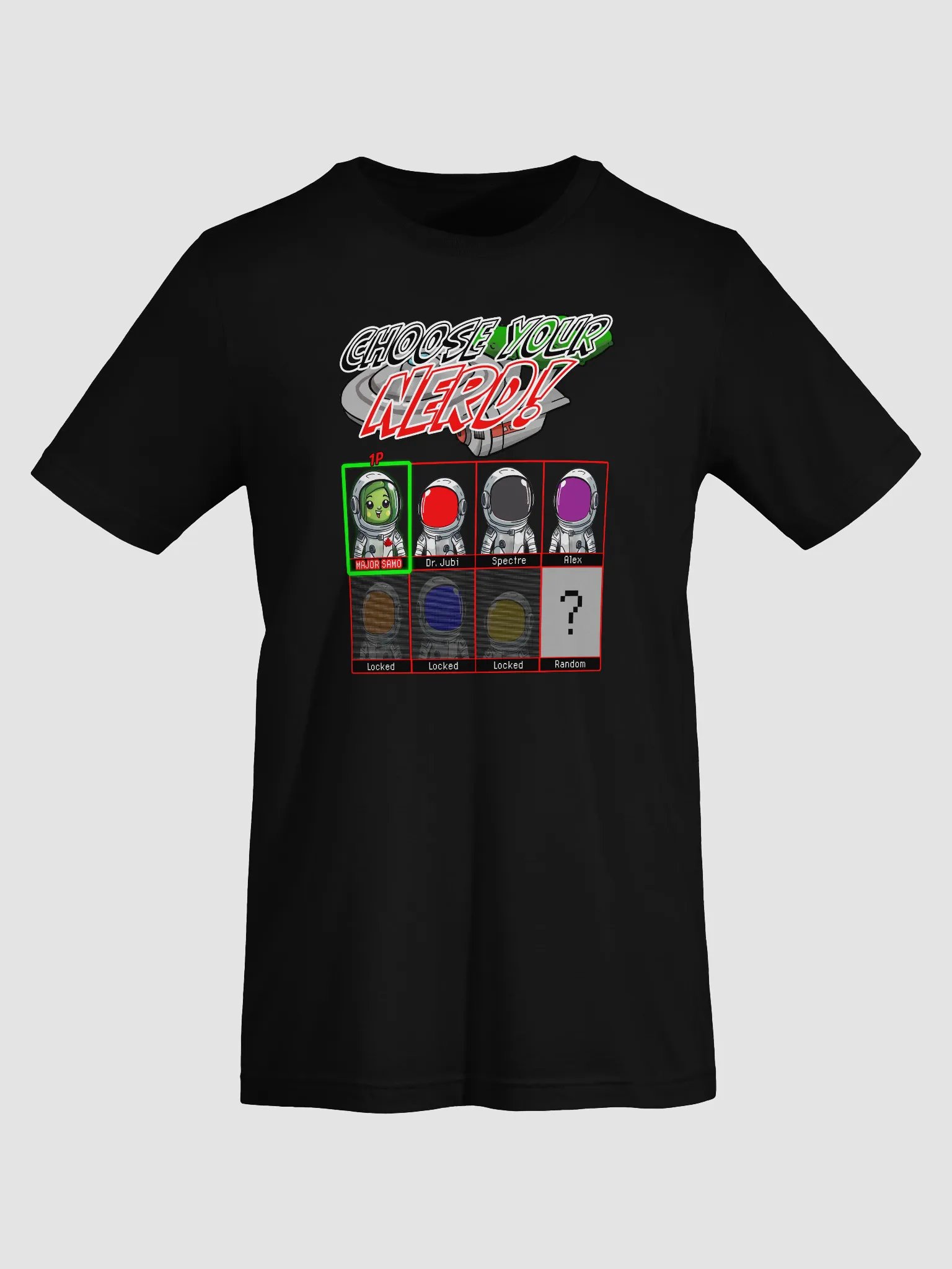 Choose Your Nerd Crew Selection T-Shirt product image (18)