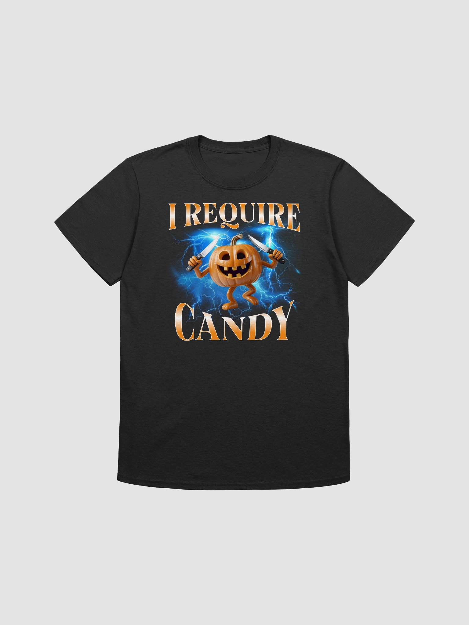 Bootleg Jack-O-Lantern - I Require Candy T-Shirt product image (1)