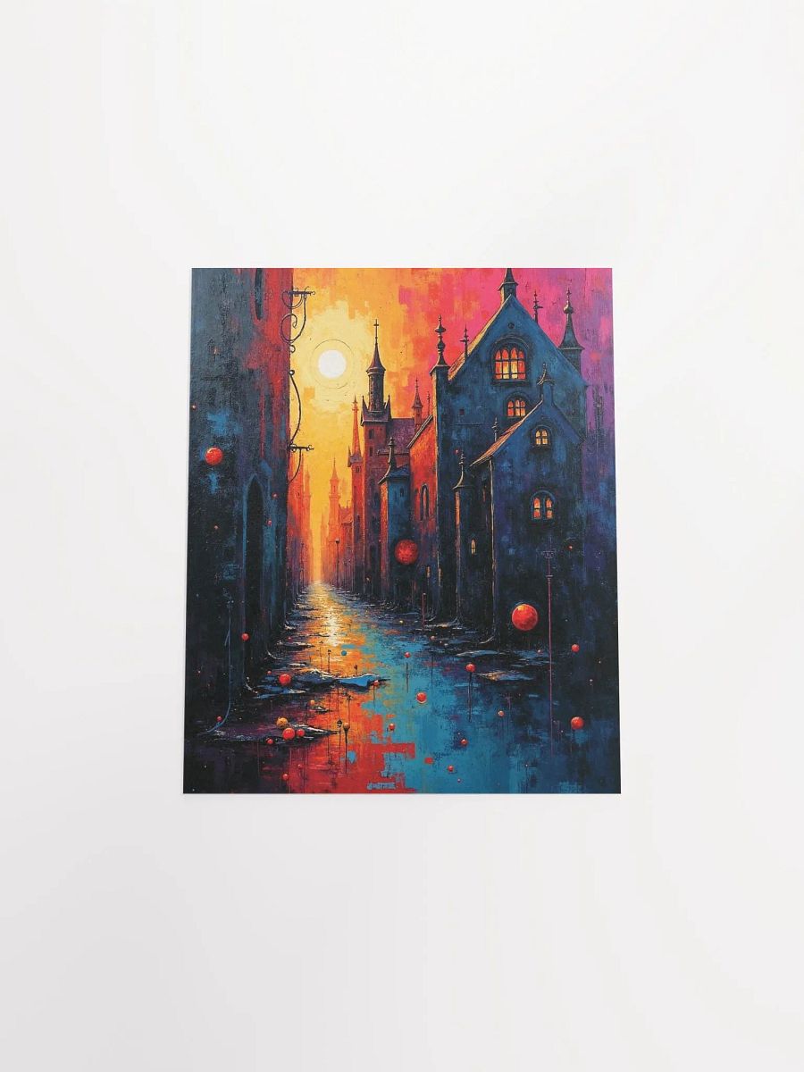 Surreal Sunset Street Poster product image (18)