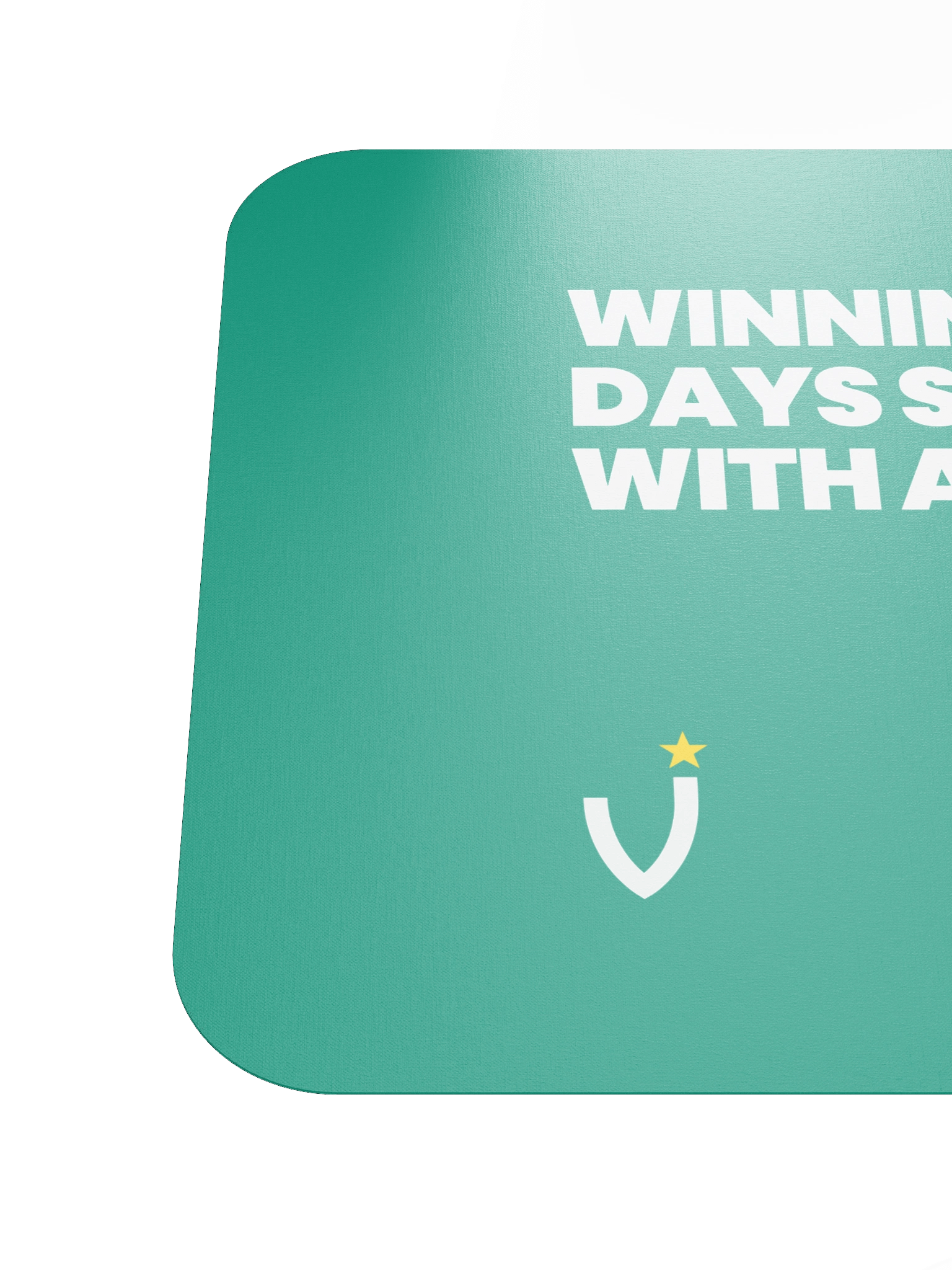 WINNING DAYS START WITH A CLICK Classic Mouse Pad product image (3)