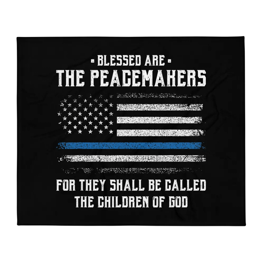 Blessed Are The Peacemakers - Throw Blanket product image (1)