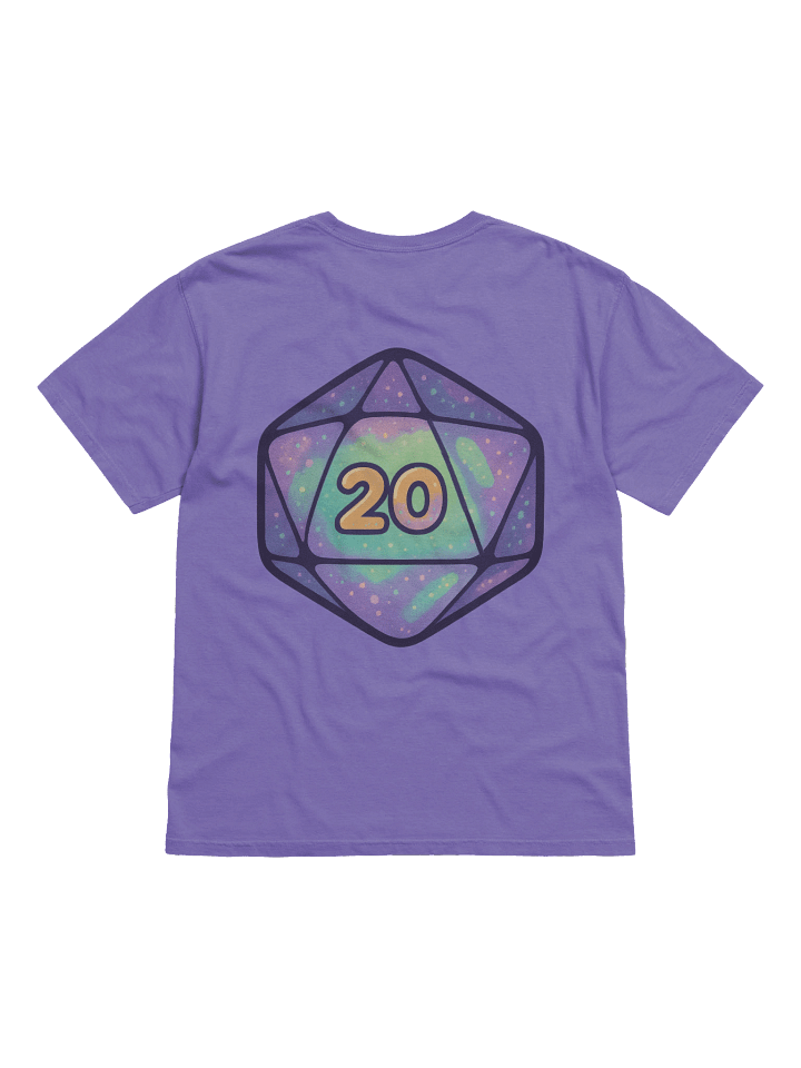 huzzah...i guess - printed tee with d20 back product image (7)