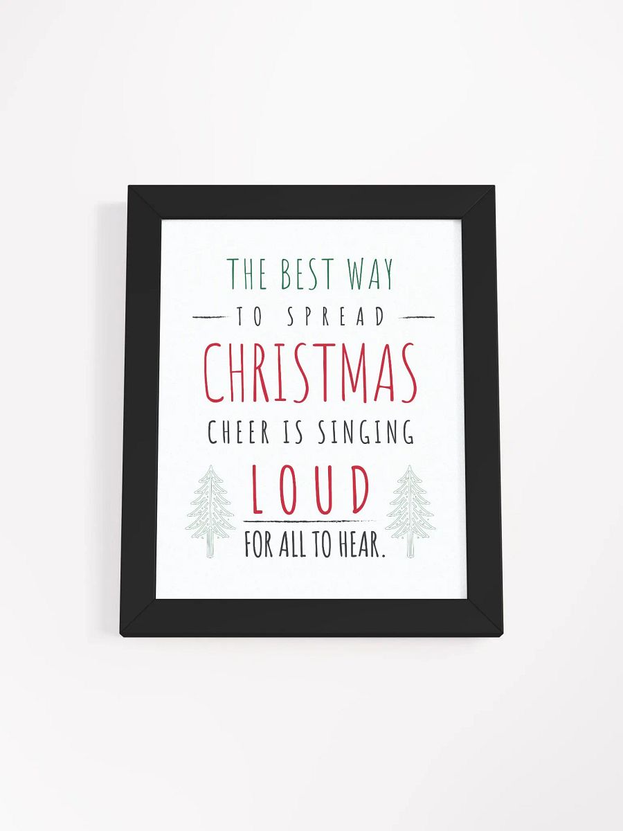 Christmas Cheer Framed Print product image (2)