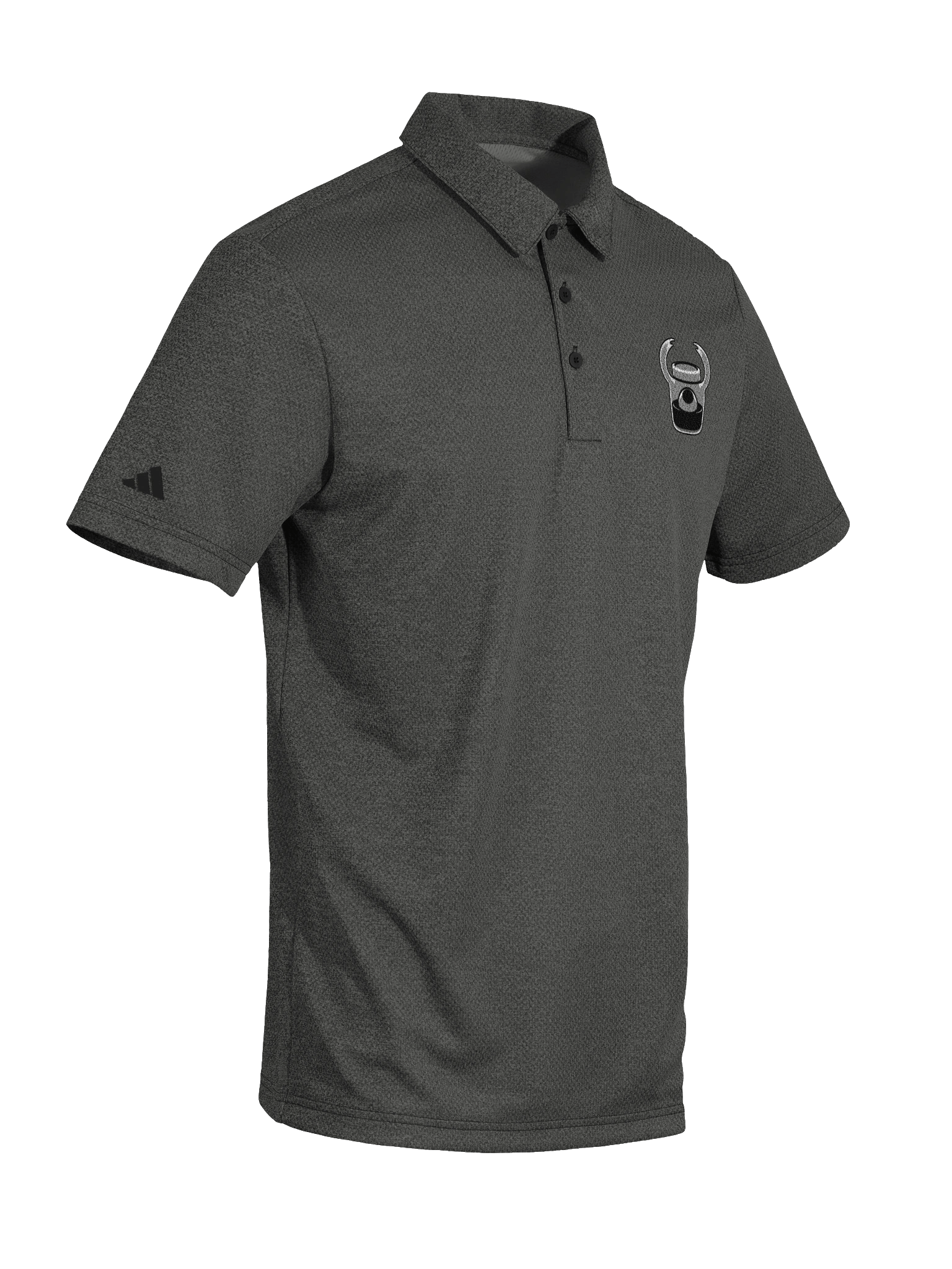 Note to Self - Adidas Space-Dyed Polo Shirt product image (6)