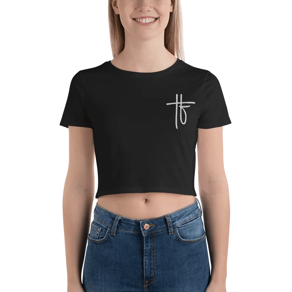 TF Embroidered Bella+Canvas Women's Crop Tee product image (6)