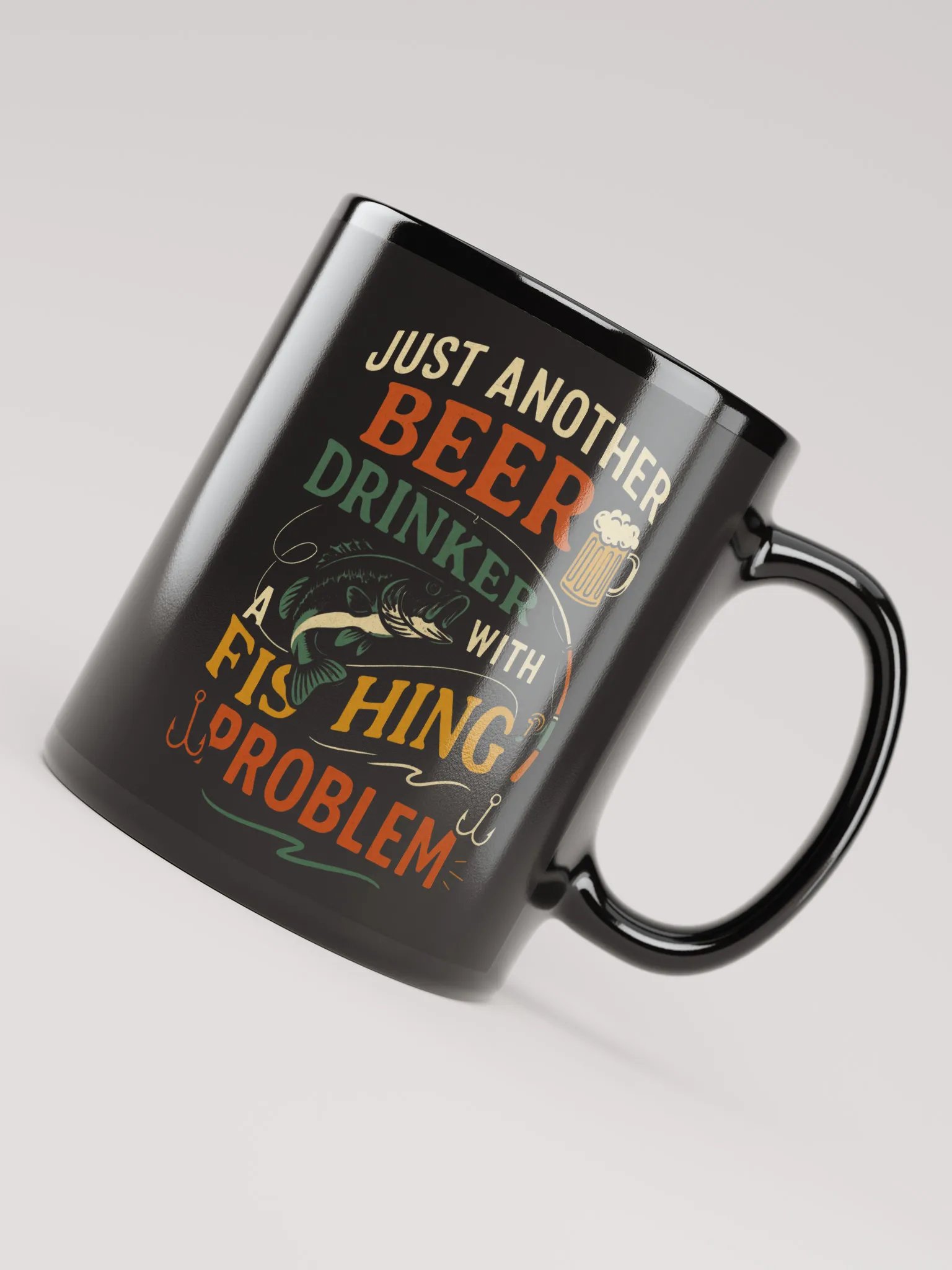 Fishing Mug – Just Another Beer Drinker with a Fishing Problem product image (7)