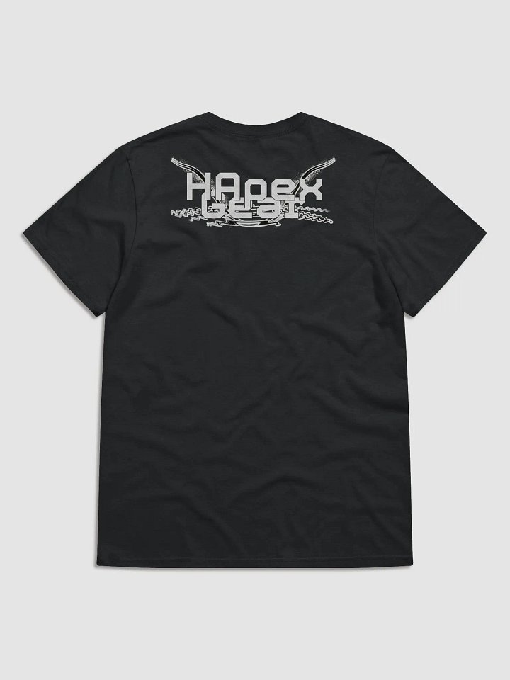 White HApex Gear Black Logo - Lightweight Fashion Short Sleeve T-Shirt product image (2)