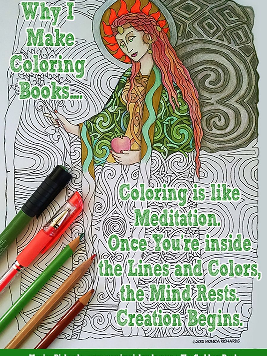 The Goddess Coloring Book product image (4)
