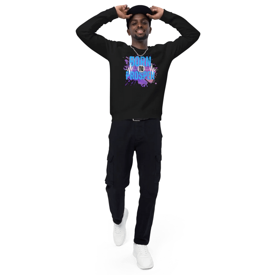 Born to Prosper Organic Sweatshirt product image (7)