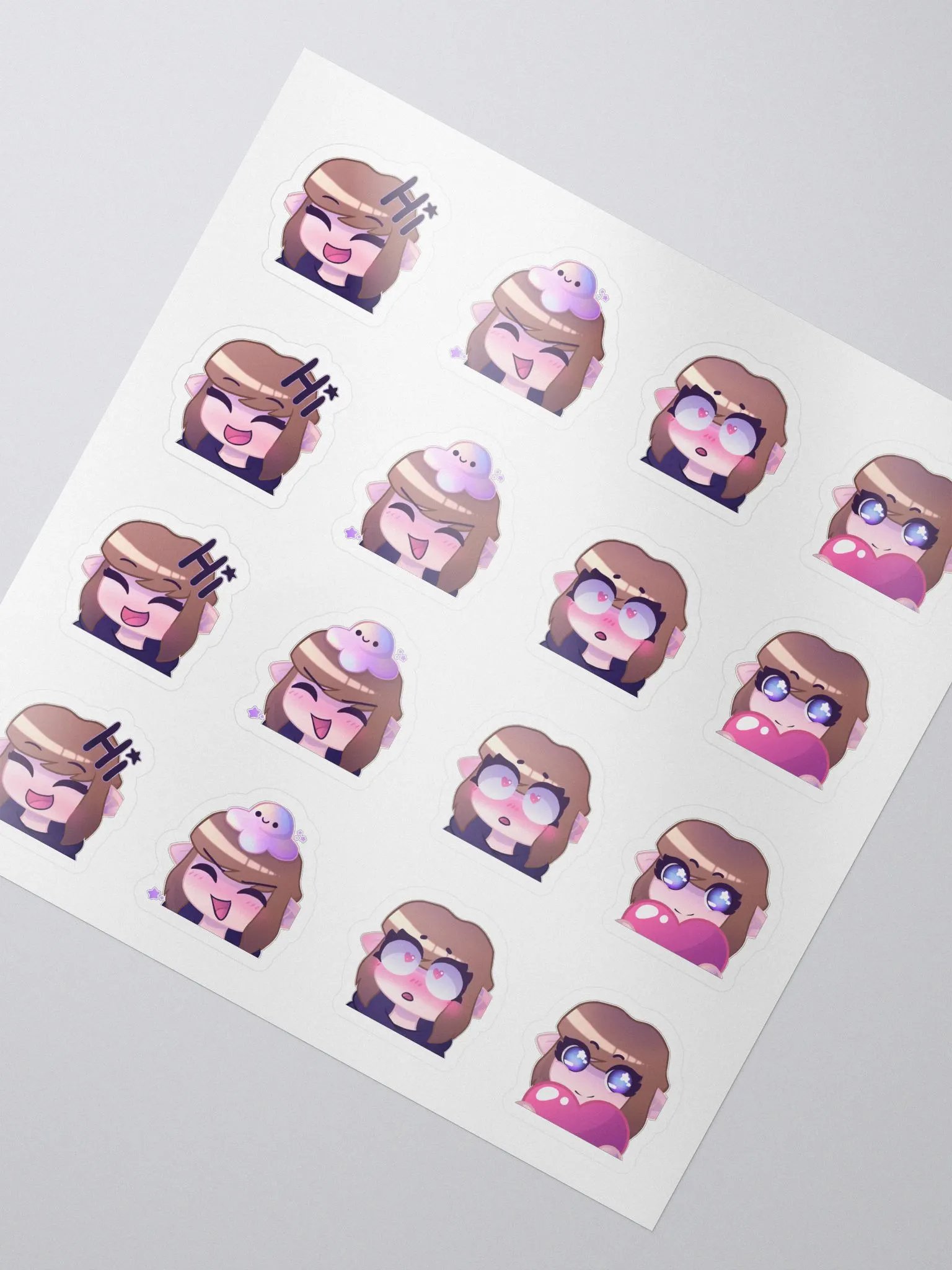 Emote sticker set 1 product image (2)