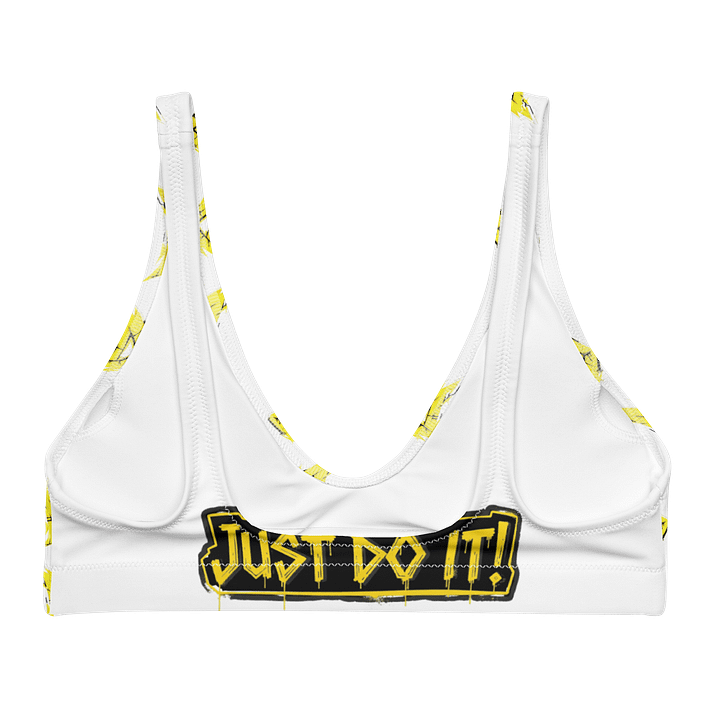 Electric Zigzag Recycled Bikini Top product image (2)