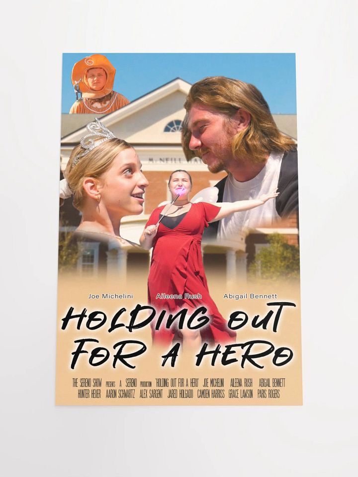 Holding Out for a Hero Poster product image (1)