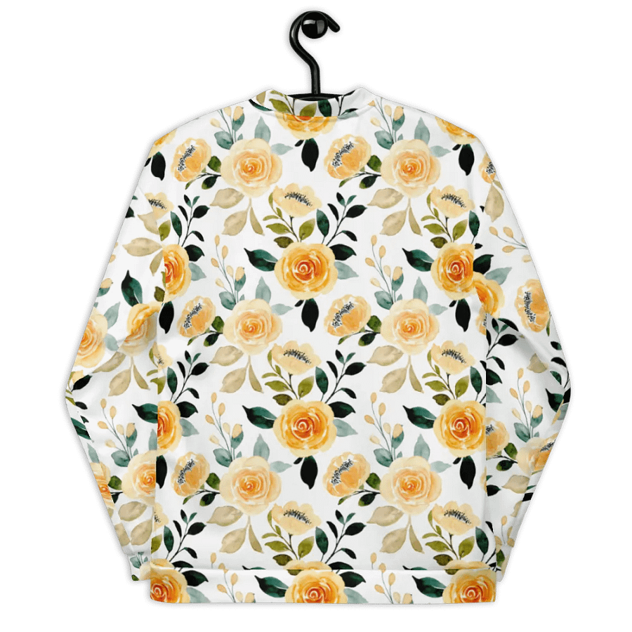Yellow Rose Delight Bomber jacket product image (8)