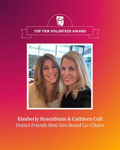 🌟 Top Tier Volunteers: Cathleen Cull & Kimberly Rosenblum 🌟

As co-chairs of our NextGen Board, Cathleen and Kimberly bring d...