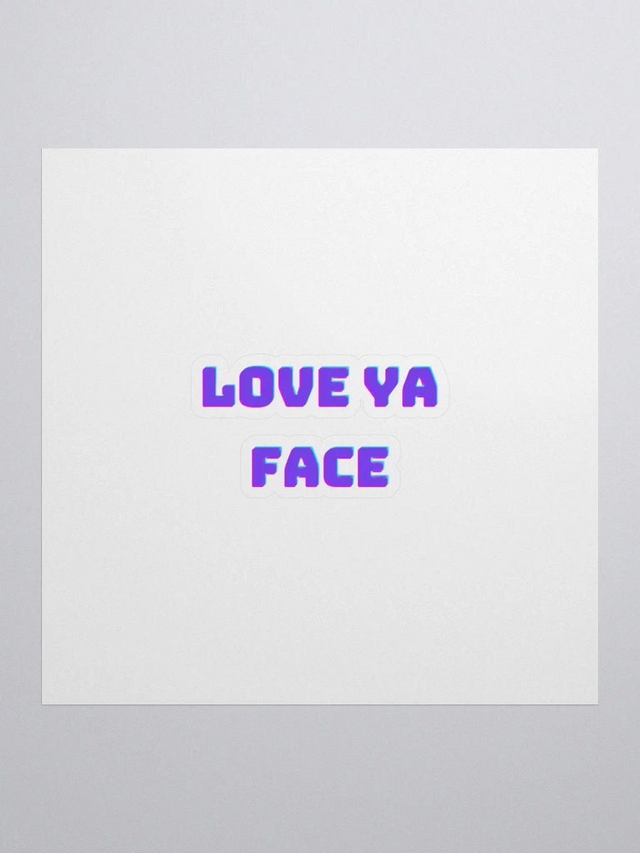 Love Ya Face Sticker product image (1)