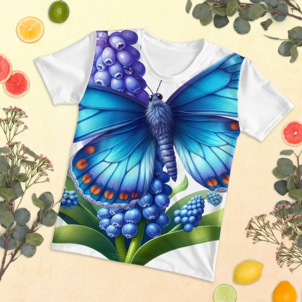 Butterfly Bliss All-Over Print Women's T-Shirt product image (5)