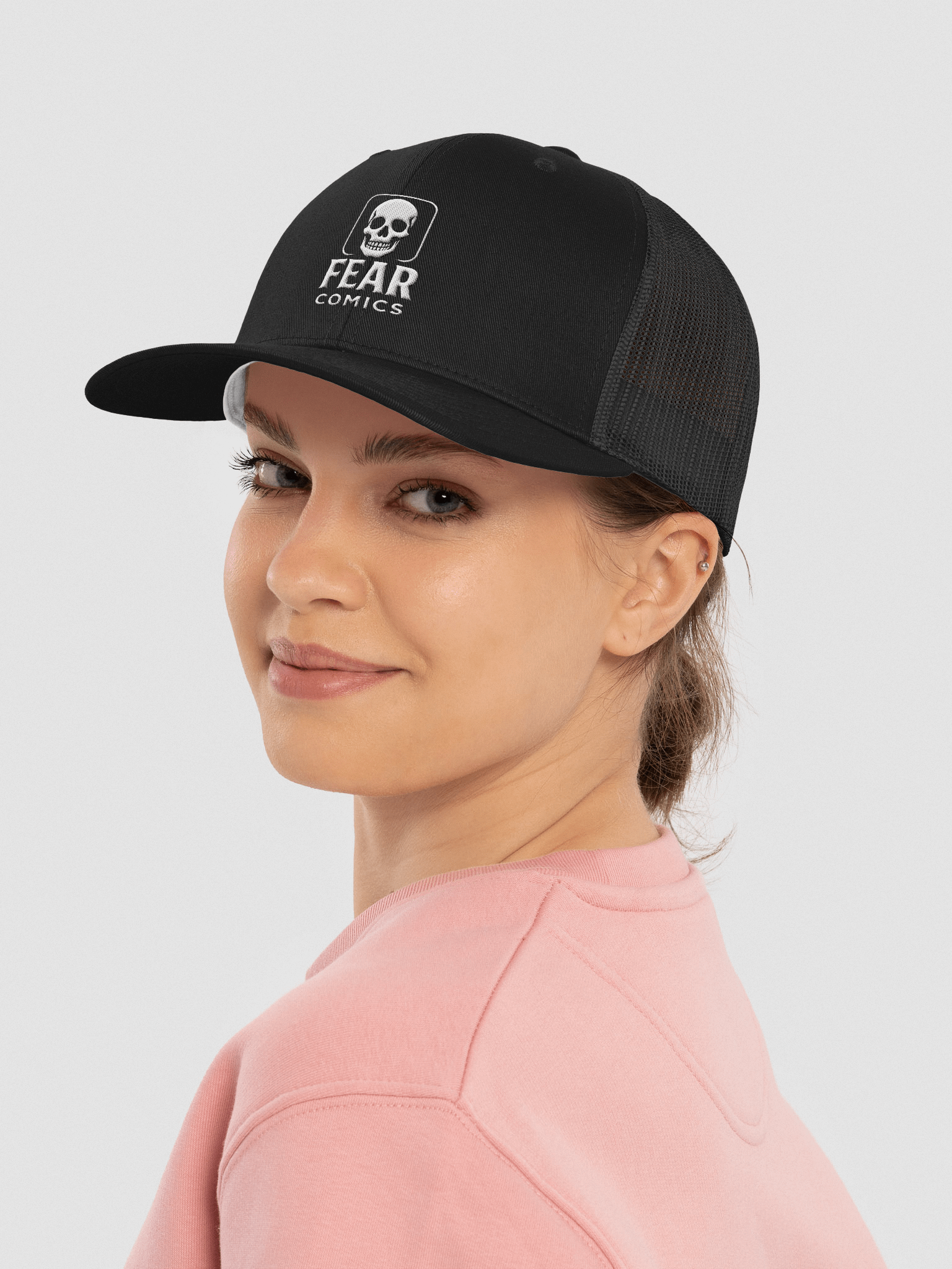 Fear Comics Retro Trucker Hat product image (10)