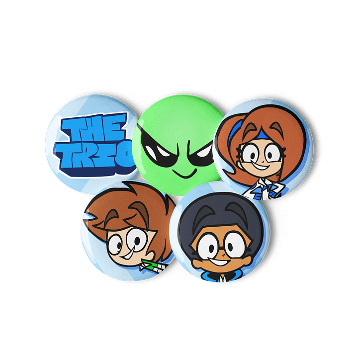 The Trio Pin Buttons Set product image (1)