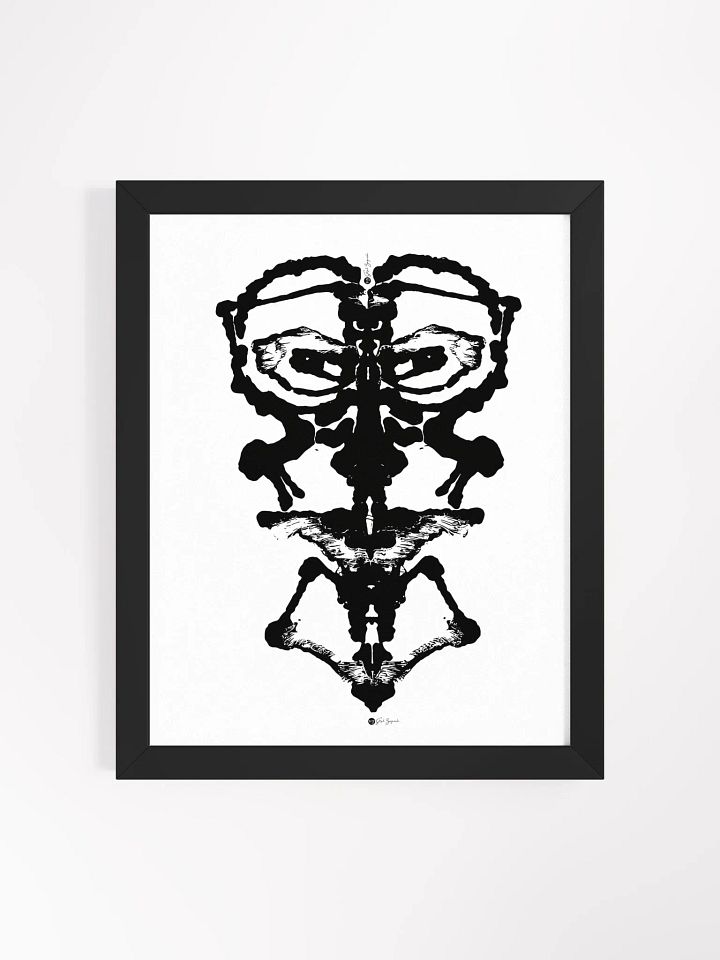 Inkblot no. 6 | Framed Print | 11 x 16 product image (1)
