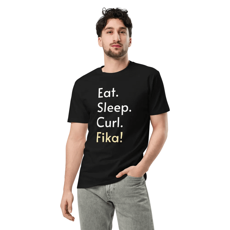 Fika Tee - Black product image (7)