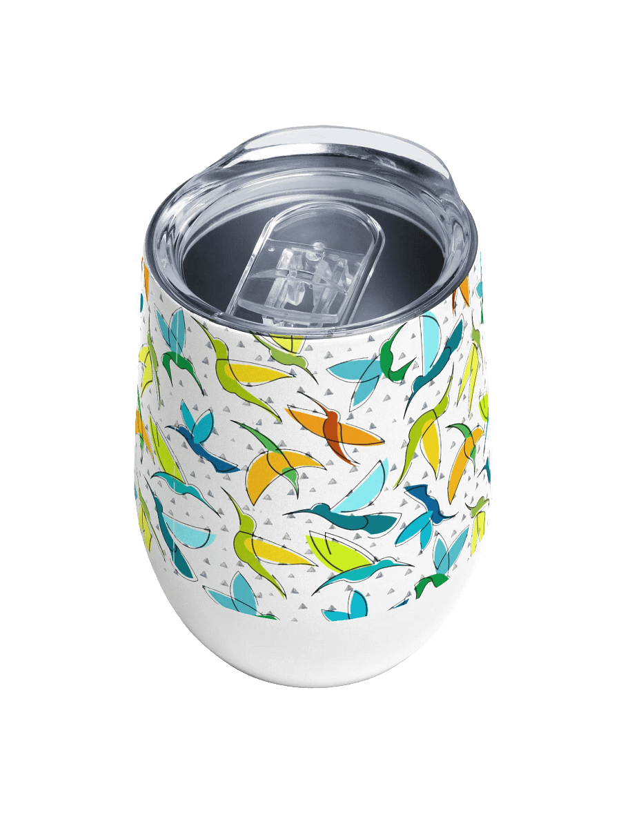 hummingbird Wine Tumbler gift for hummingbird enthusiasts moms ladies daughters friends colleagues product image (4)