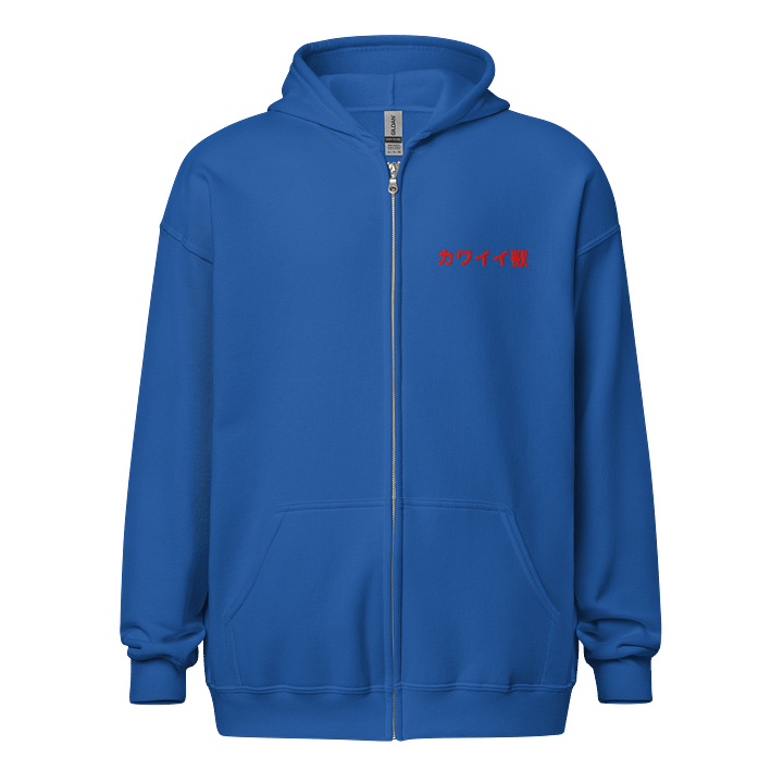 Kawaiiju Seeing Red Zip Hoodie product image (18)