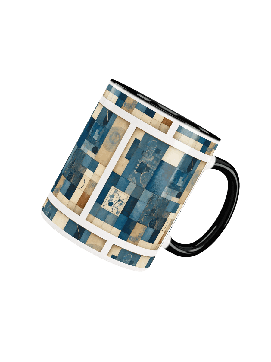 Mosaic Blues Ceramic Mug product image (8)