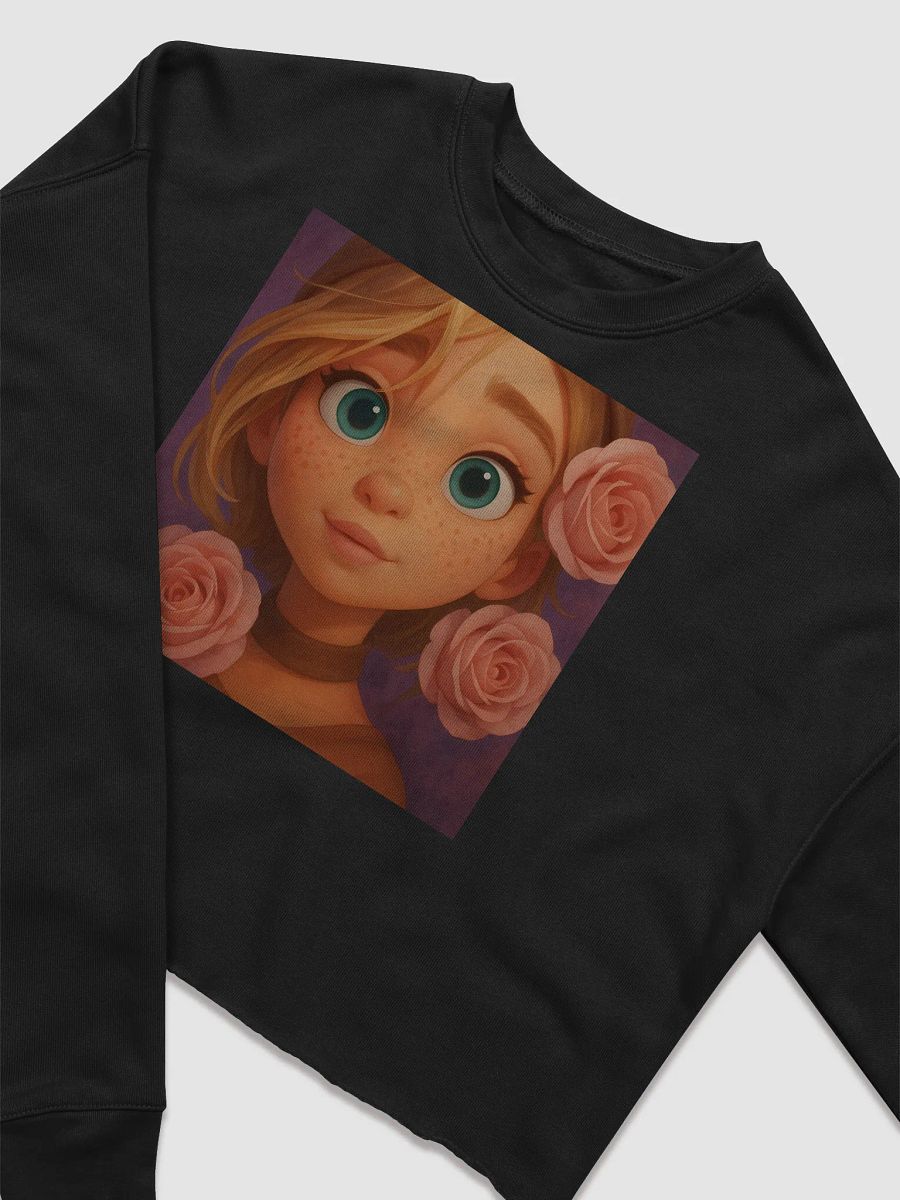 Rosalina - Women's Fleece Crop Sweatshirt product image (9)