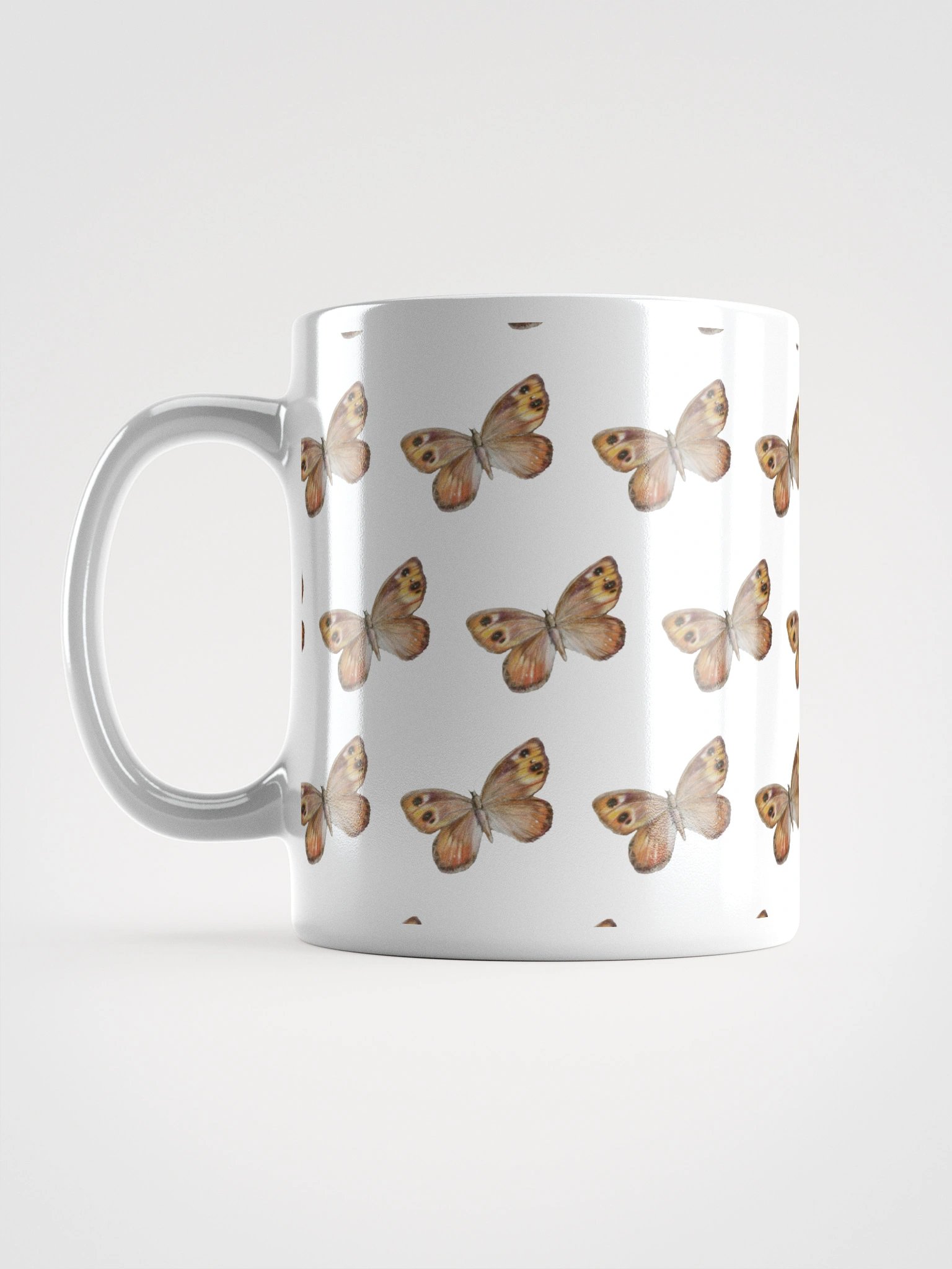 Butterfly Vision White - Glossy Mug product image (16)