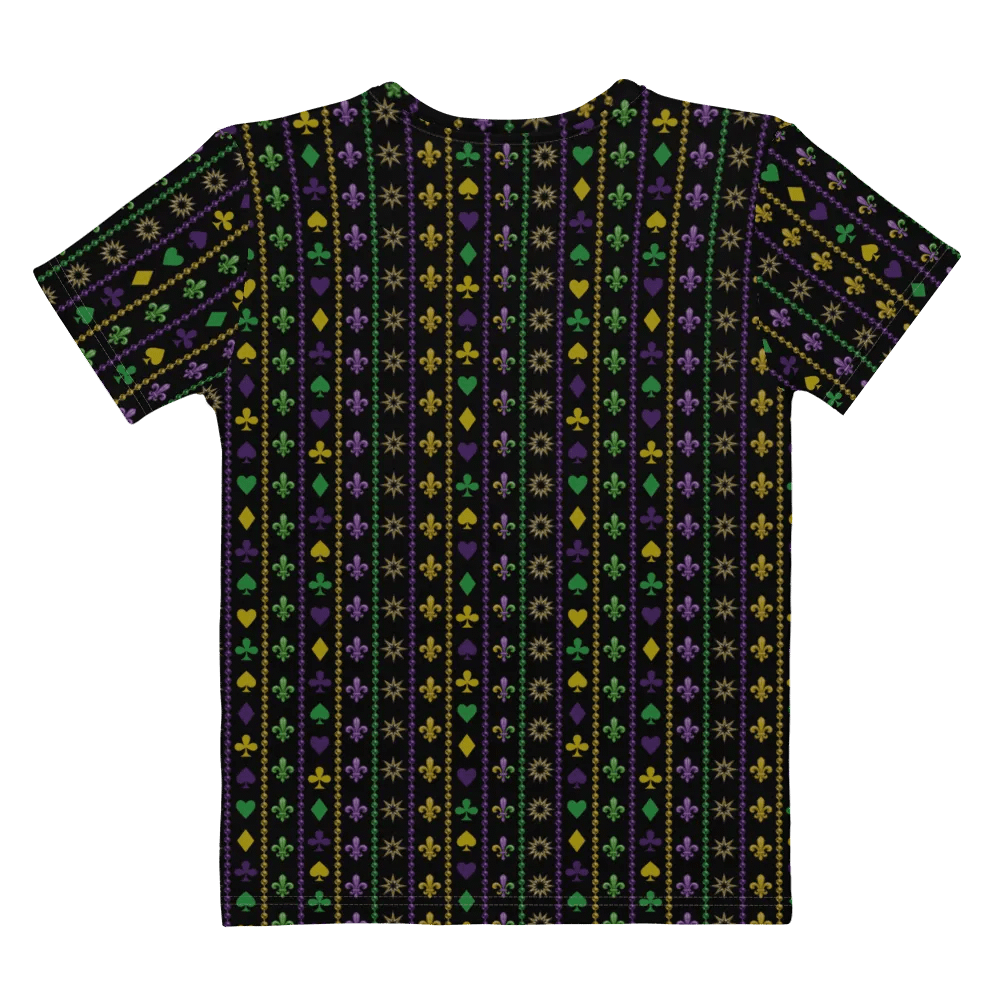Mardi Gra All Over Print T-shirt product image (9)