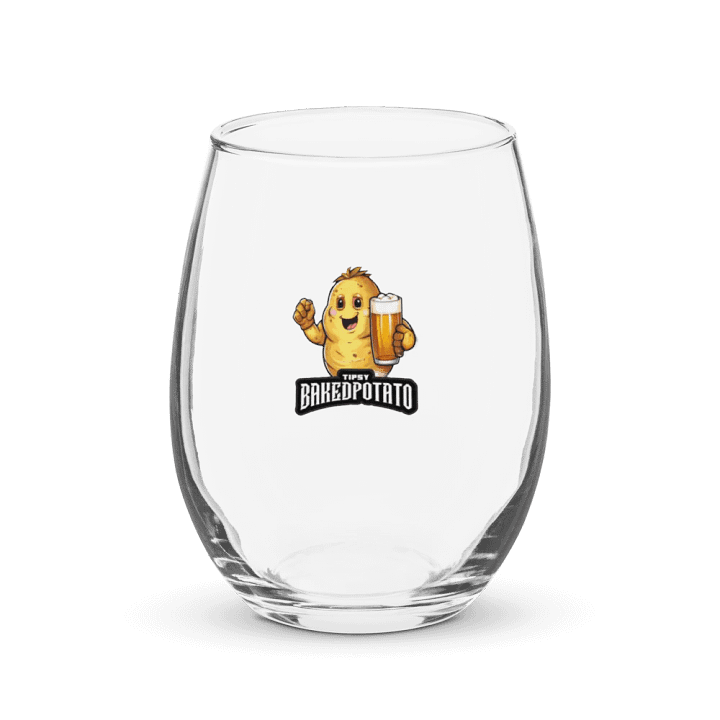 Tipsy Stemless Wine Glass #03 product image (1)
