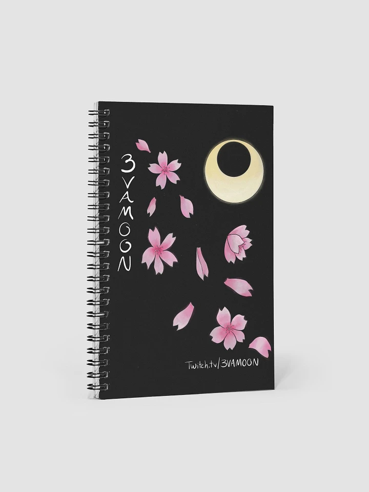 Sakura Moon Spiral Notebook product image (1)