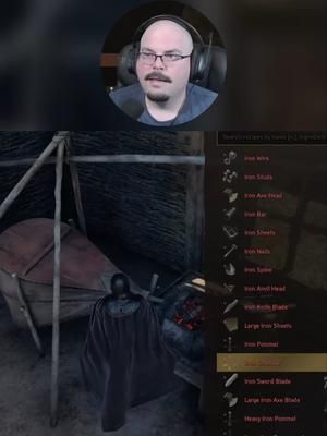 When you don't fail at being a blacksmith in #paxdei. #gaming #twitchstreamer #survivalgame #mmo
