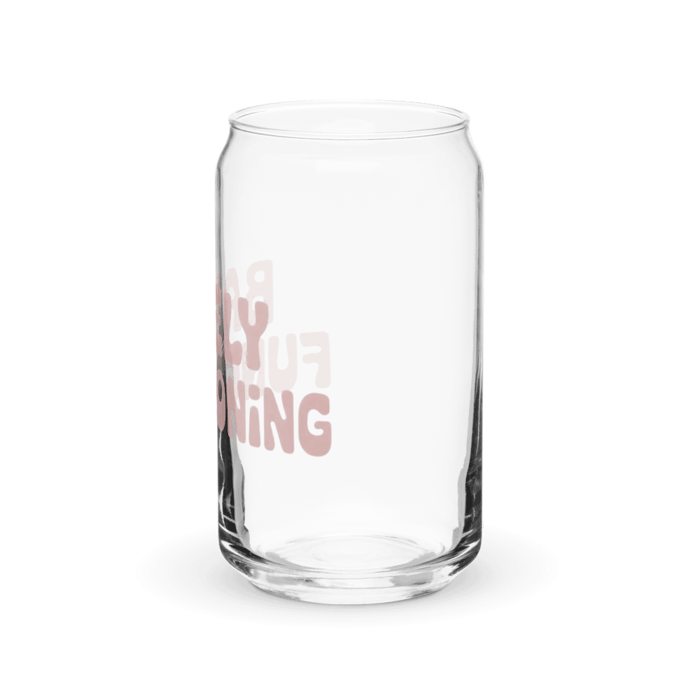Barely Functioning Can-Shaped Glass product image (7)