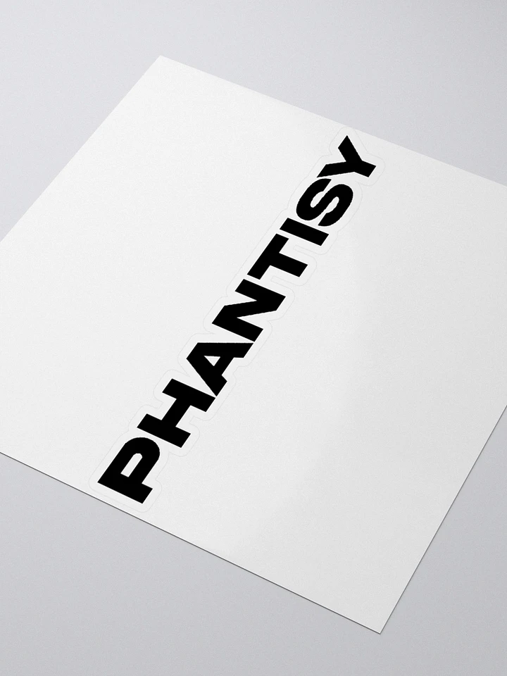 Phantisy Black Font Sticker product image (1)