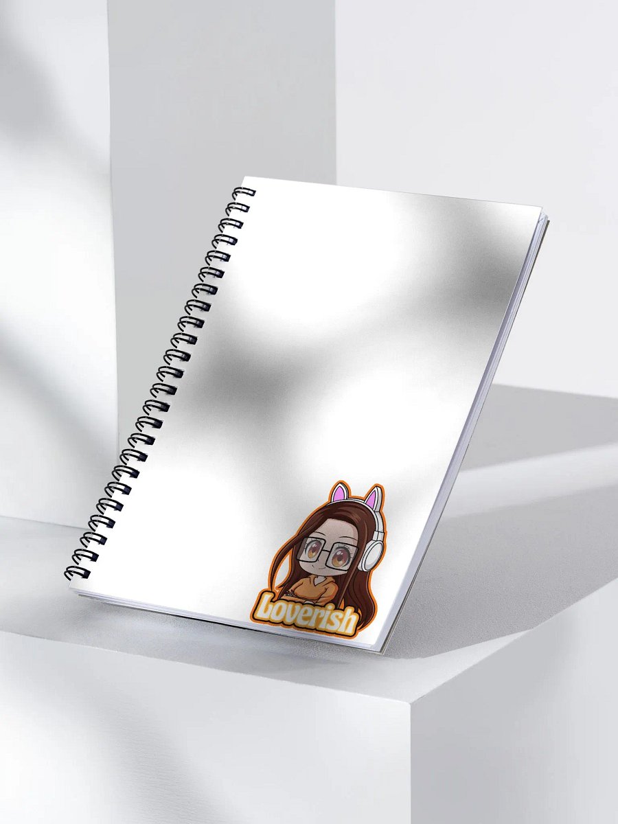 Loverish Playful Character Spiral Notebook product image (3)