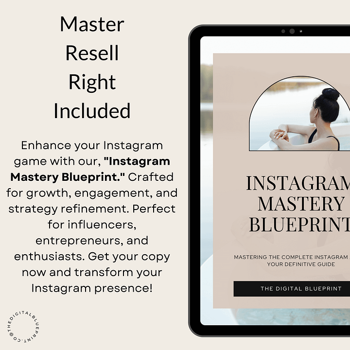 Instagram Mastery Blueprint product image (2)