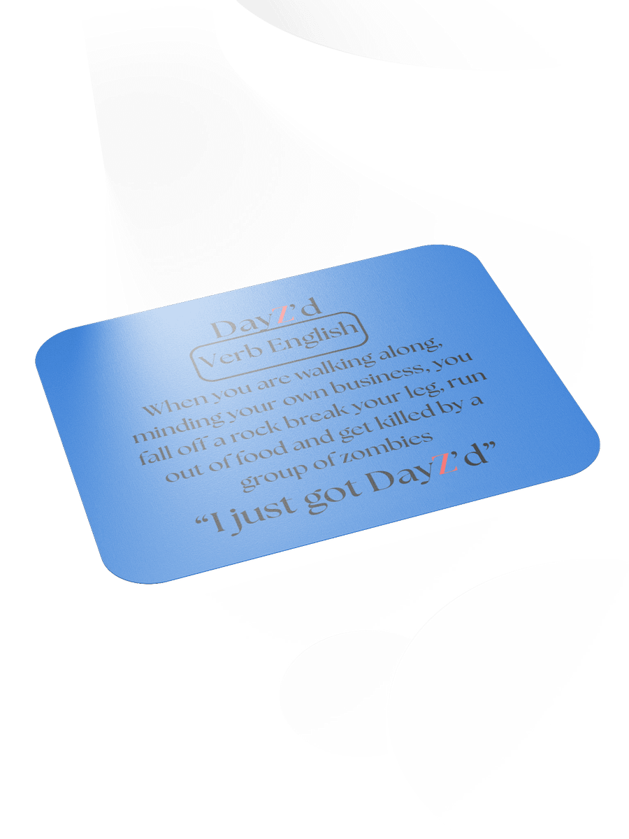 DayZ'd Humor Mouse Pad product image (4)