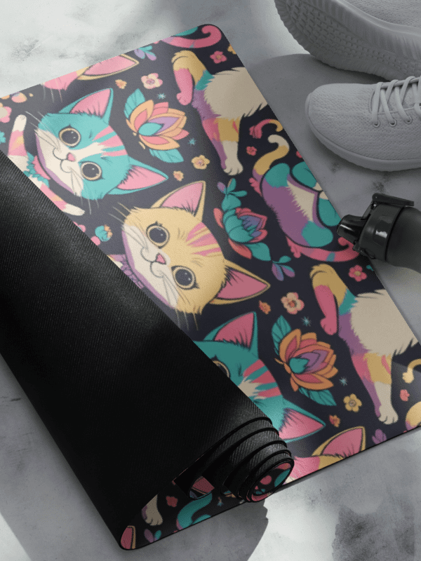 Feline Zen Yoga Mat product image (3)