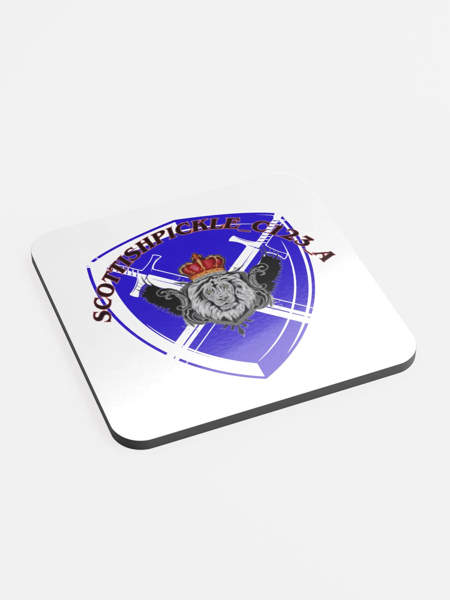 Cork gloss coaster product image (2)