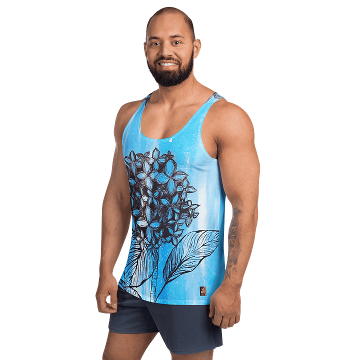 "Hydrangeas" Men's Tank Top product image (2)